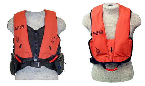 Switlik Parachute Manual Automatic Inflatable Life Jacket Vest Survival 
